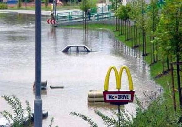 image drole inondation